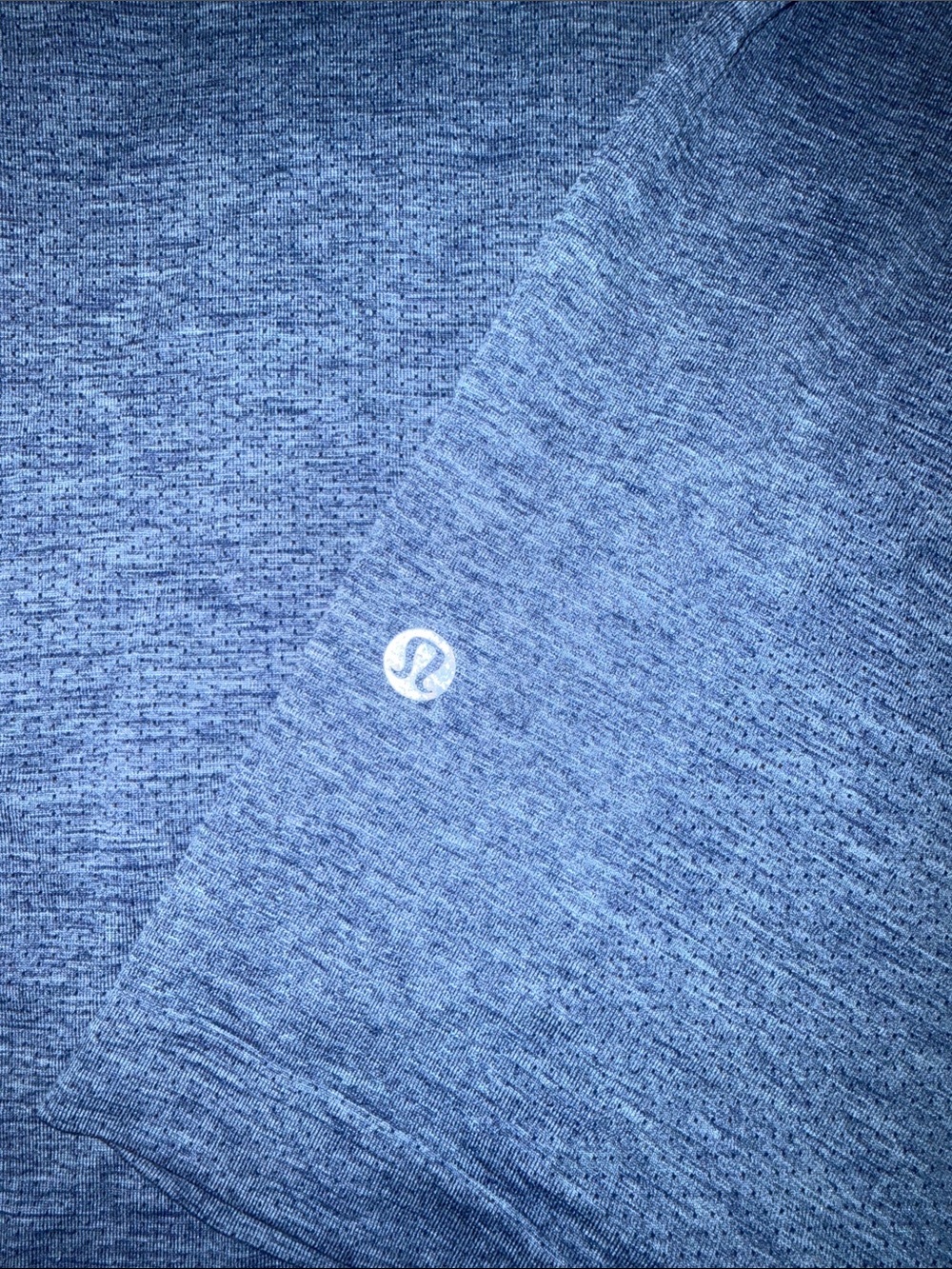 lululemon athletica Men's Heathered Navy Polo - Picture 2 of 5